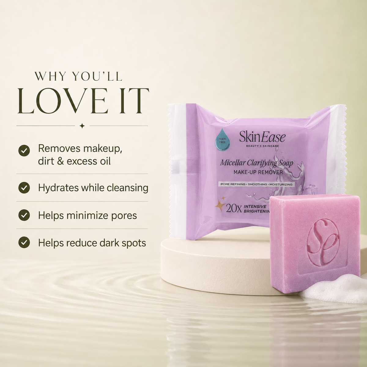 Micellar Clarifying Soap (65g)